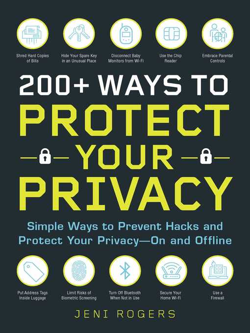 Title details for 200+ Ways to Protect Your Privacy by Jeni Rogers - Available